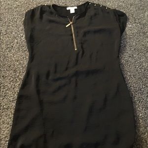 Studded oversized shirt/dress